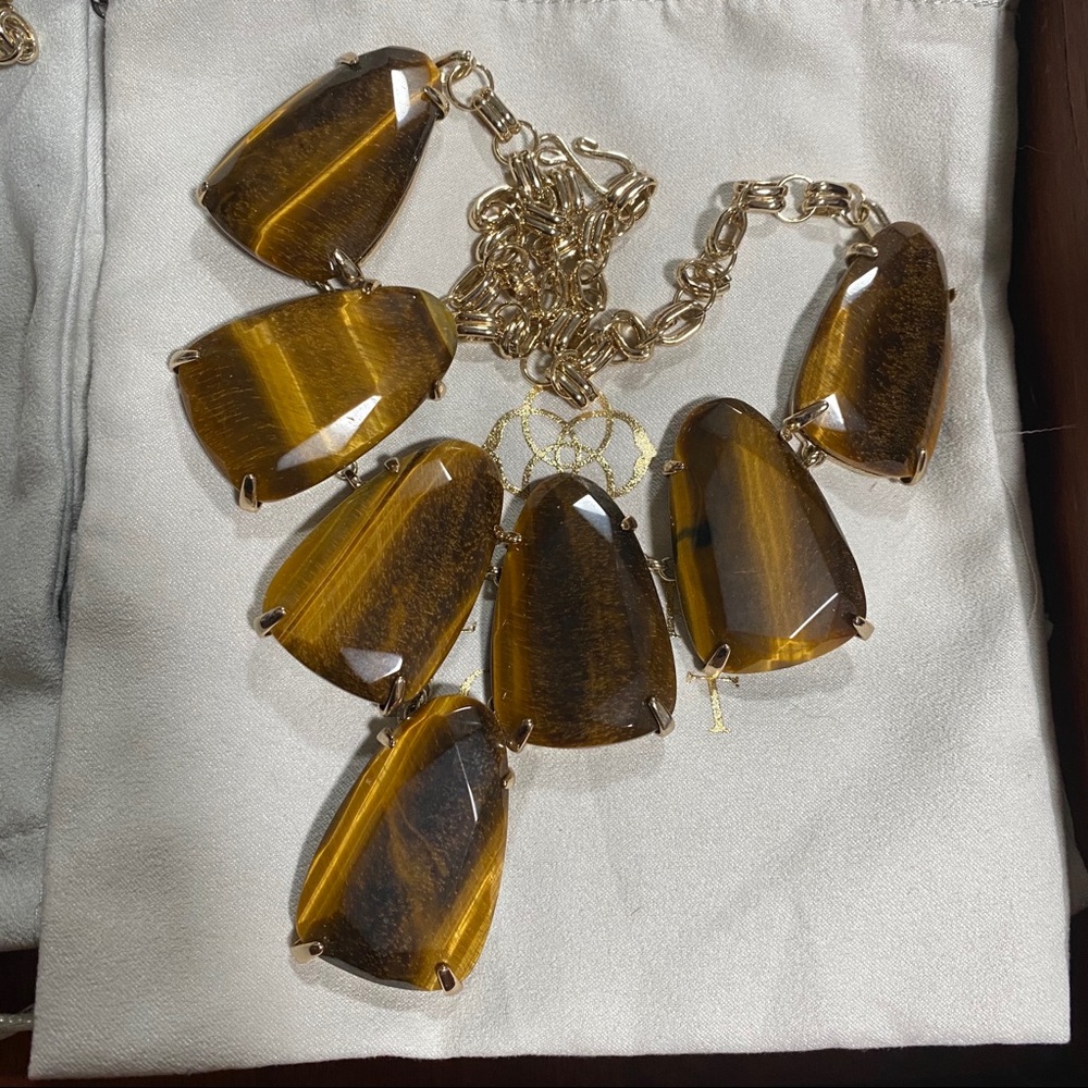 Vintage Kendra Scott Tigers eye Harlow